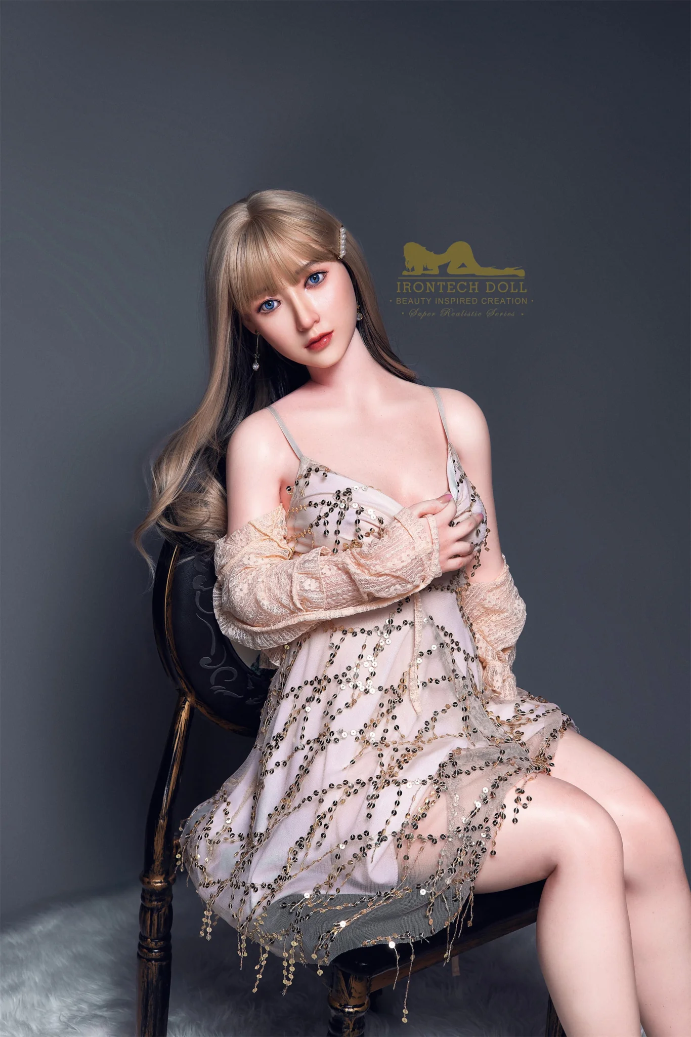 Candy 152cm (4ft9) A-Cup Life Size Silicone Sex Doll - IronTech Doll® - Image 8