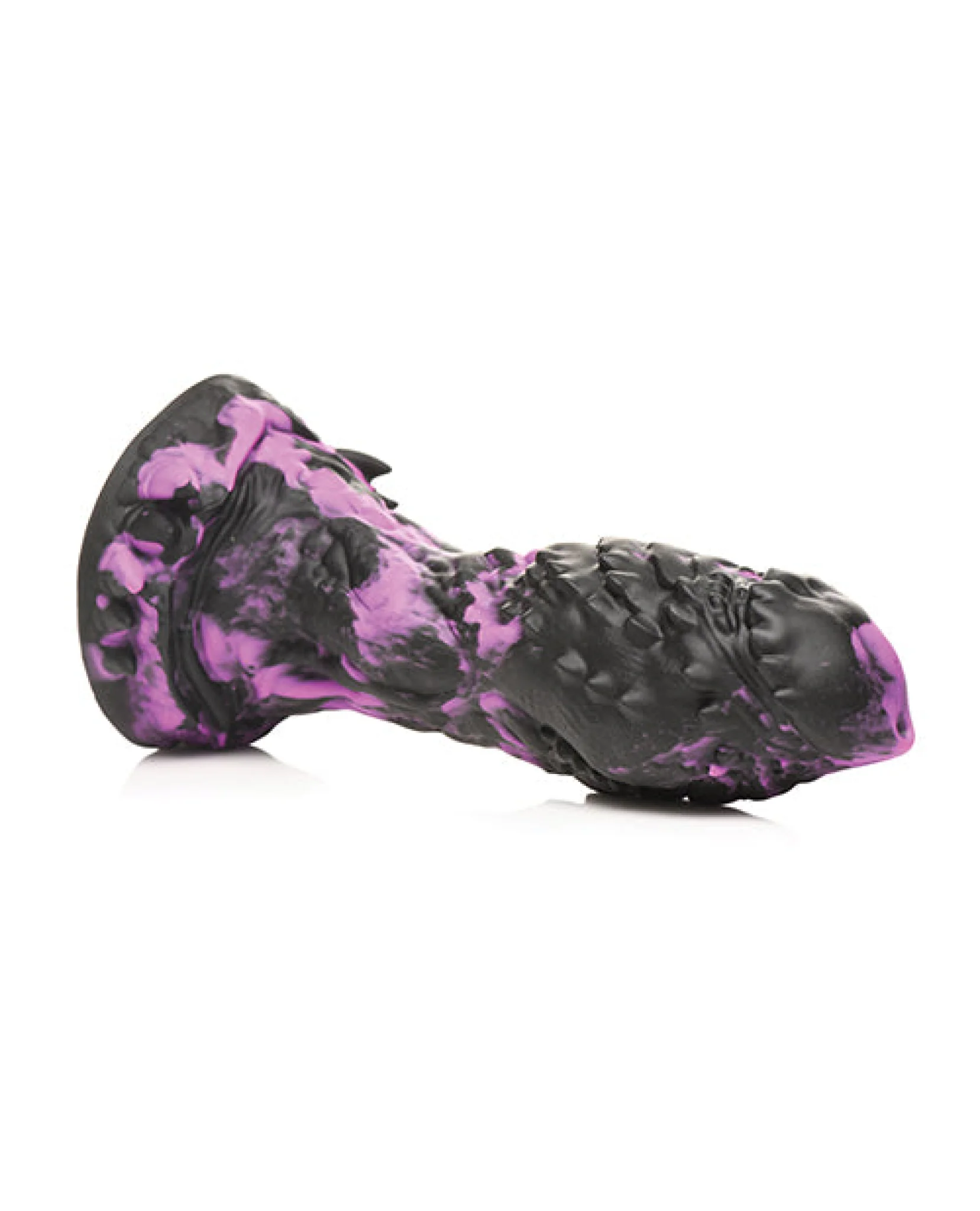 Creature Cocks Grim Silicone Dildo - Black/Purple - Image 2