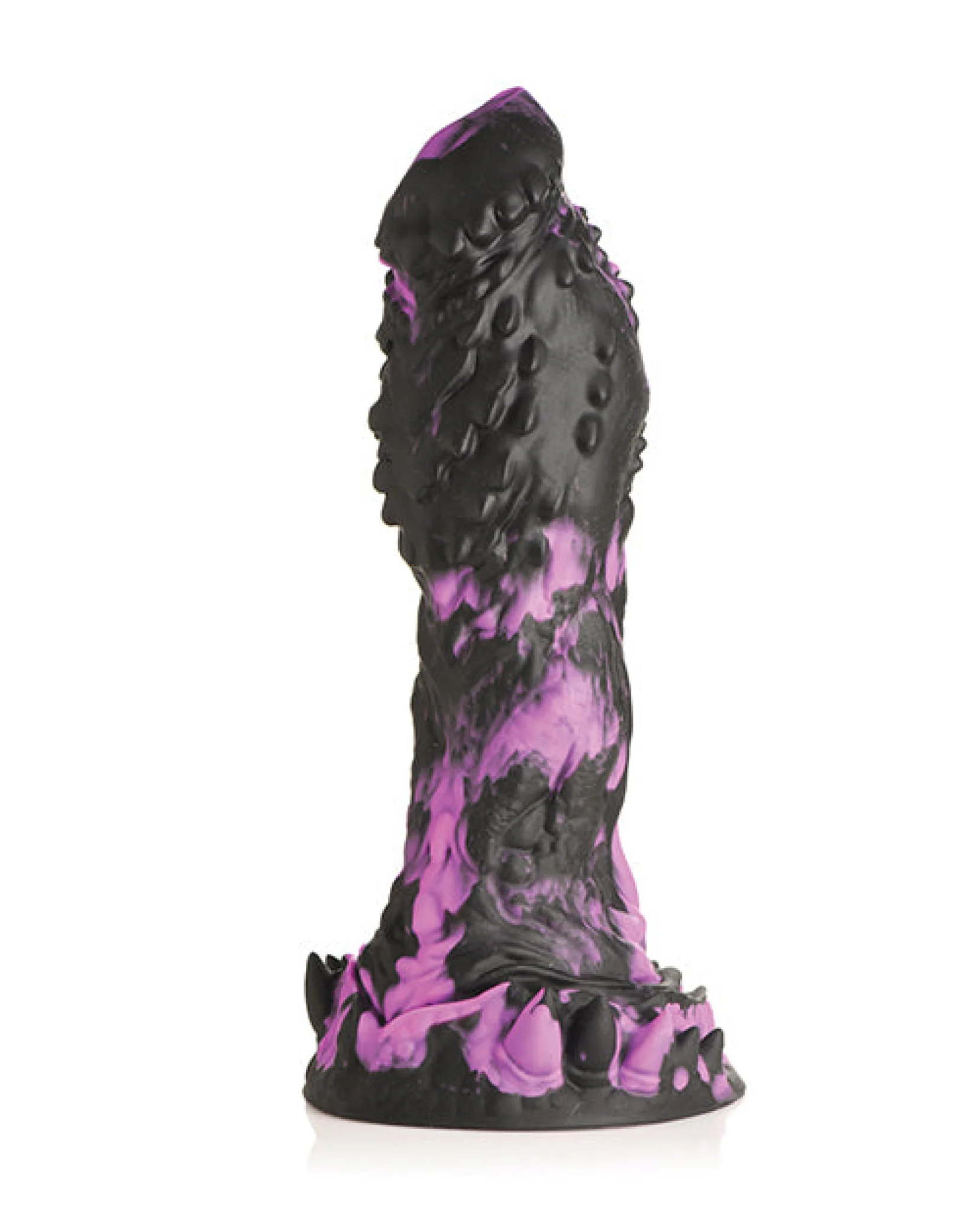 Creature Cocks Grim Silicone Dildo - Black/Purple - Image 3