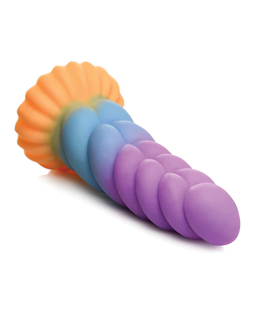 Creature Cocks Unicorn Silicone Dildo - Multi Color - Image 3