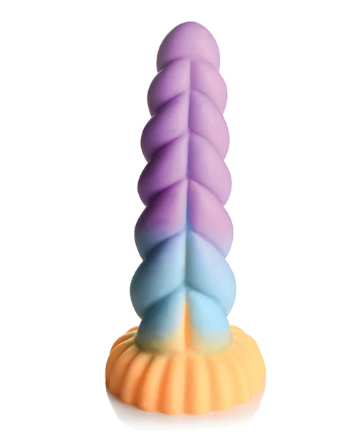Creature Cocks Unicorn Silicone Dildo - Multi Color - Image 5