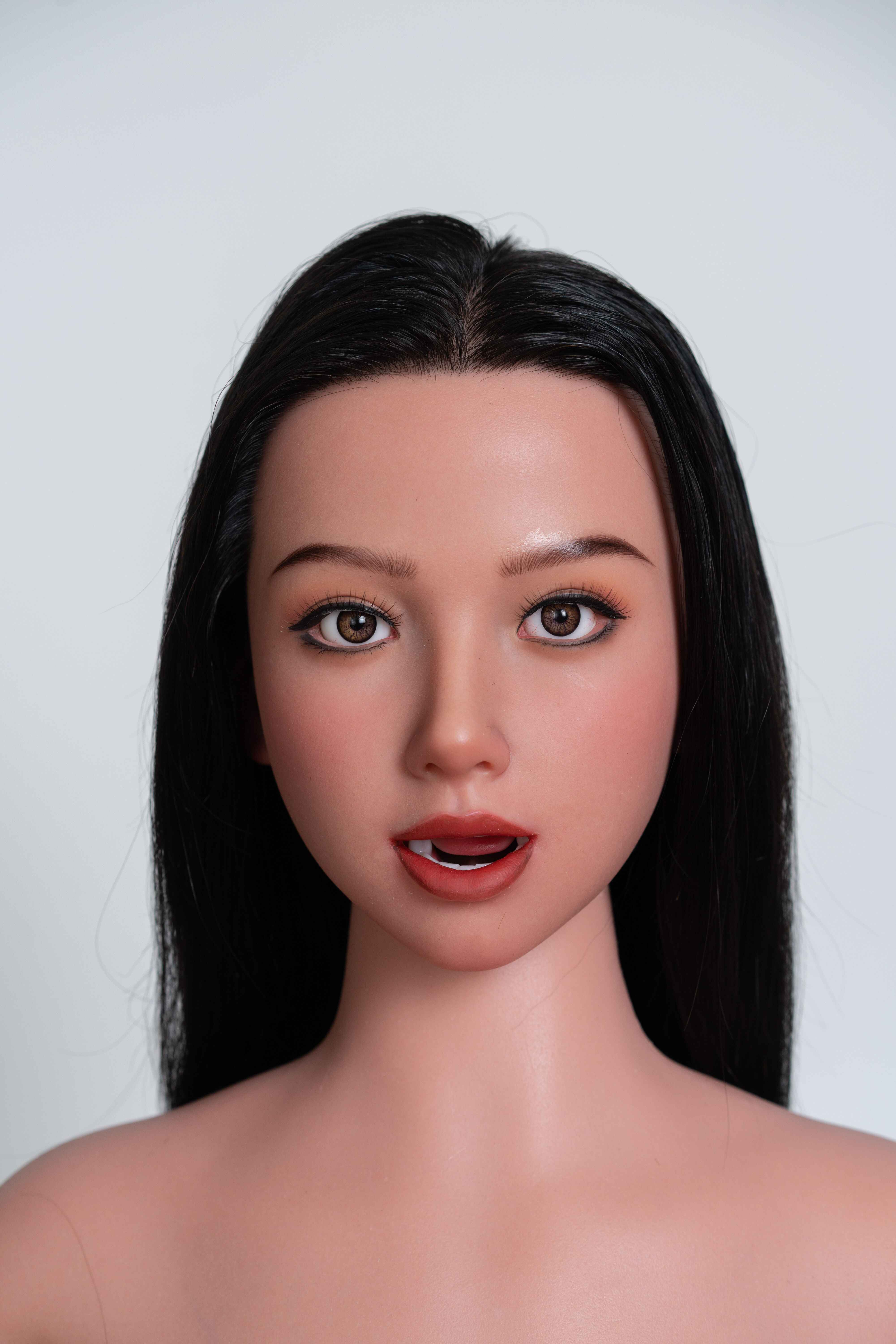 Delilah Premium Silicone Head (Movable Jaw + Implanted Hair) + SLE Body Sex Doll - ZELEX® [USA STOCK] - Image 33