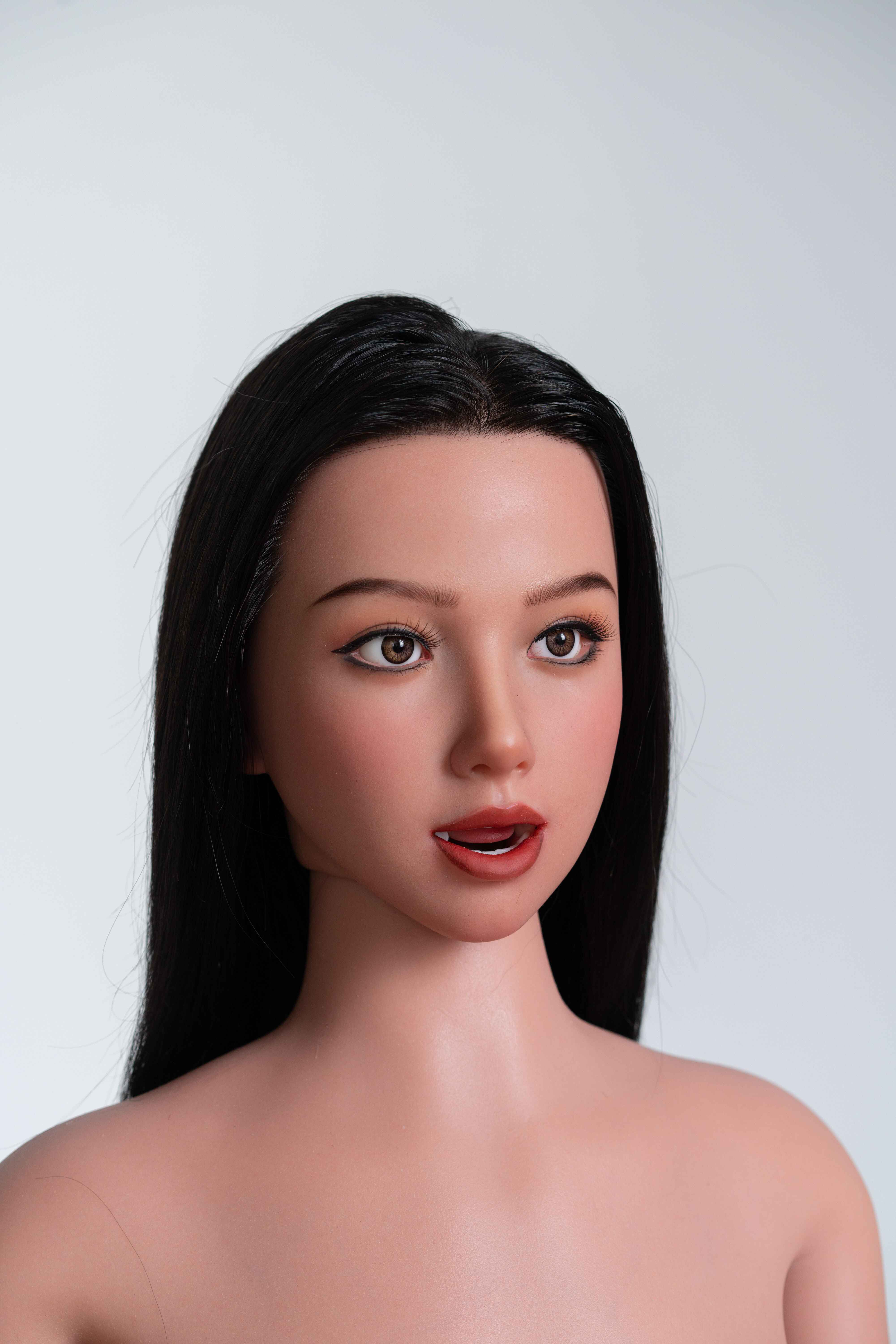 Delilah Premium Silicone Head (Movable Jaw + Implanted Hair) + SLE Body Sex Doll - ZELEX® [USA STOCK] - Image 34