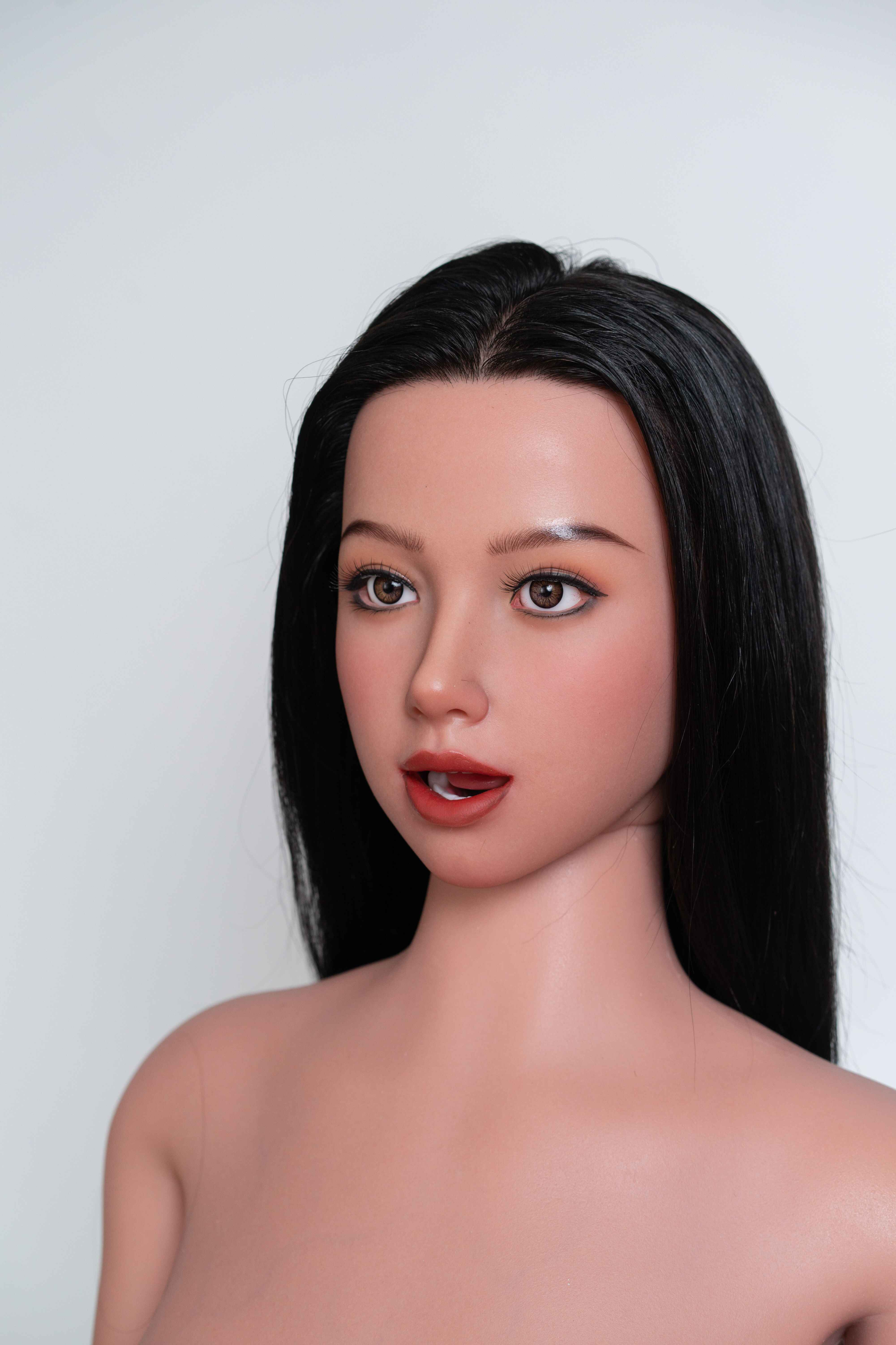 Delilah Premium Silicone Head (Movable Jaw + Implanted Hair) + SLE Body Sex Doll - ZELEX® [USA STOCK] - Image 35