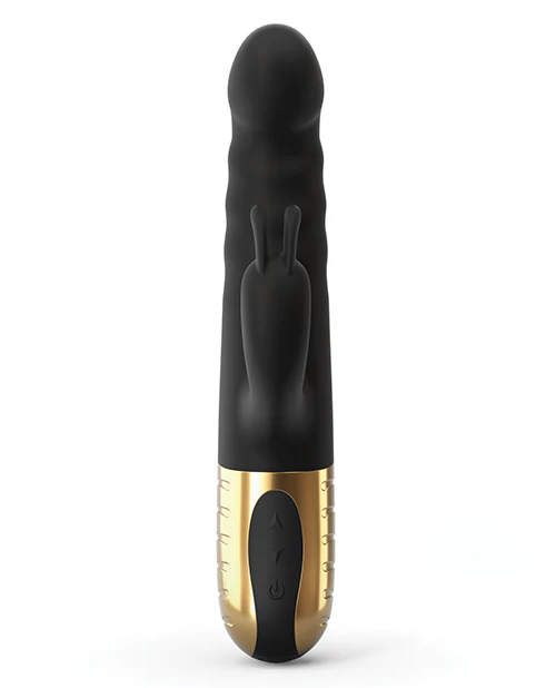 Dorcel G-Stormer Thrusting G Spot Rabbit - Black/Gold - Image 4