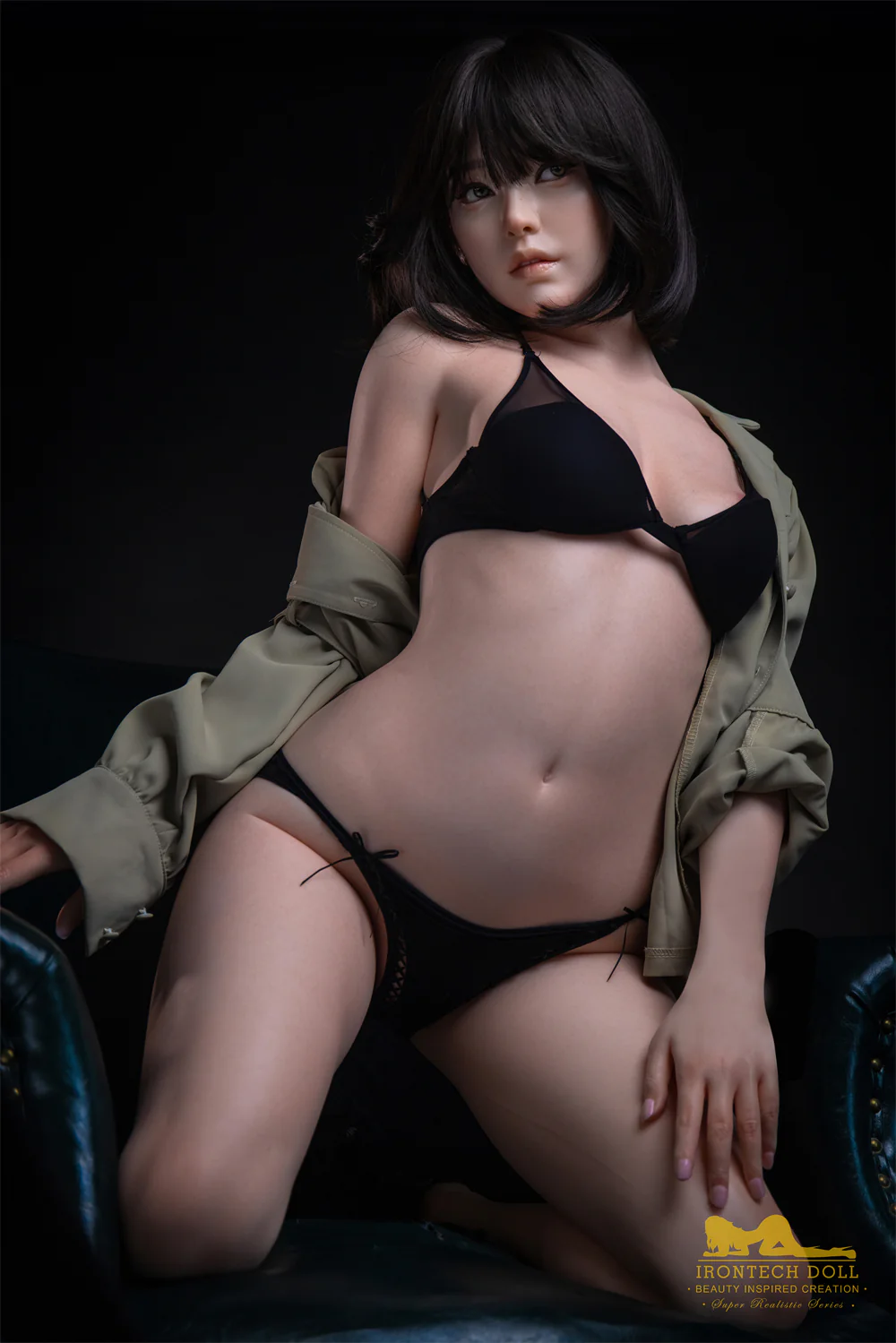 Eileen 163cm (5ft3) A-Cup Brunette full Silicone - IronTech Doll® - Image 2