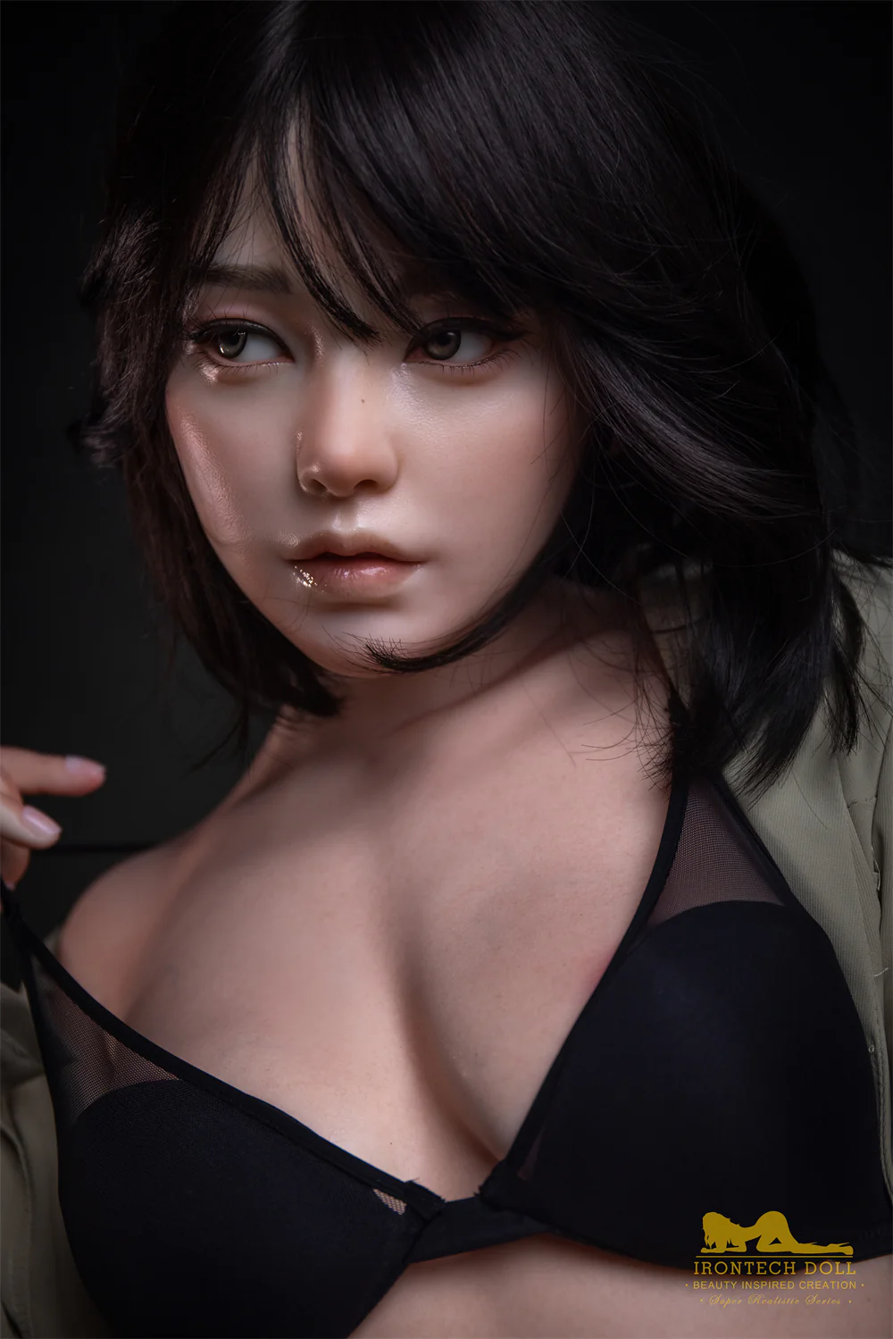Eileen 163cm (5ft3) A-Cup Brunette full Silicone - IronTech Doll® - Image 8