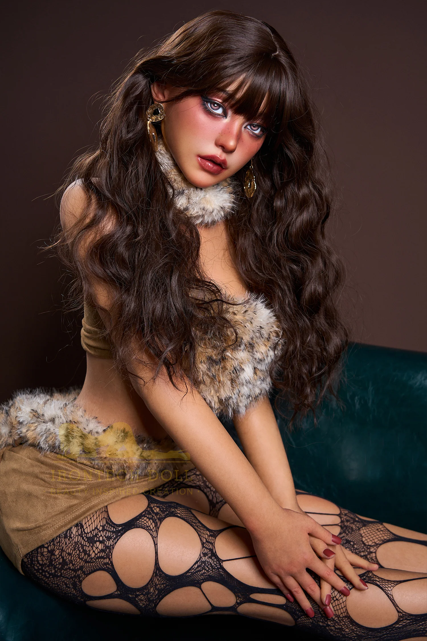 Eileen 164cm(5ft4) E-Cup Dark Tanned Full Silicone - Super Realistic Series - IronTech Doll® - Image 3