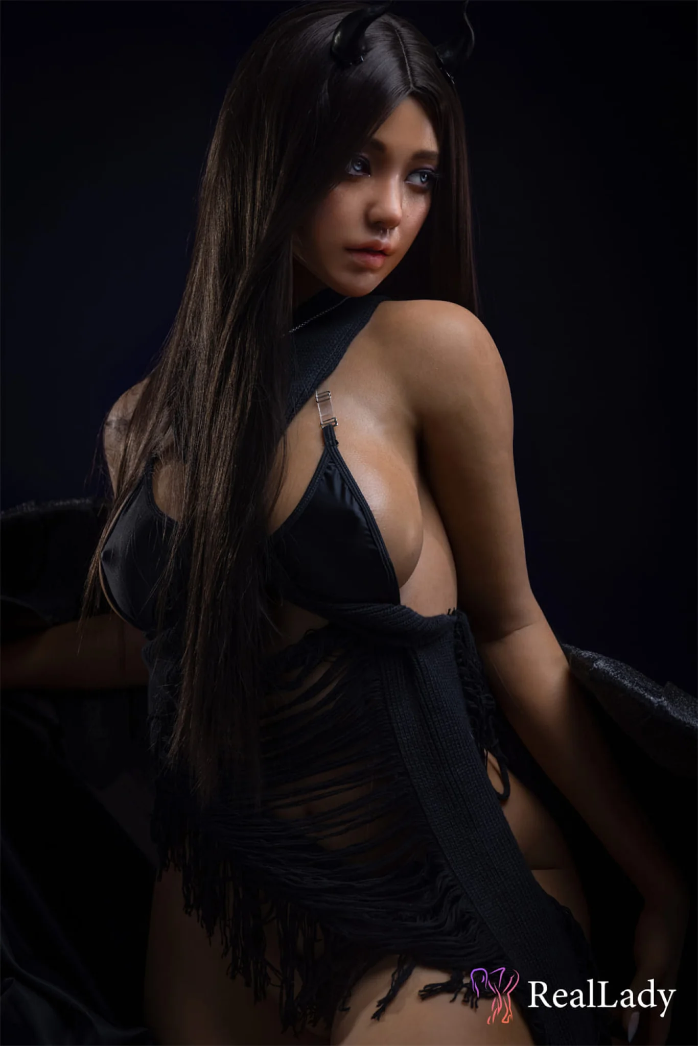 Eileen Demon Premium Lifelike Full Silicone Love Doll - Real-Lady® - Image 3