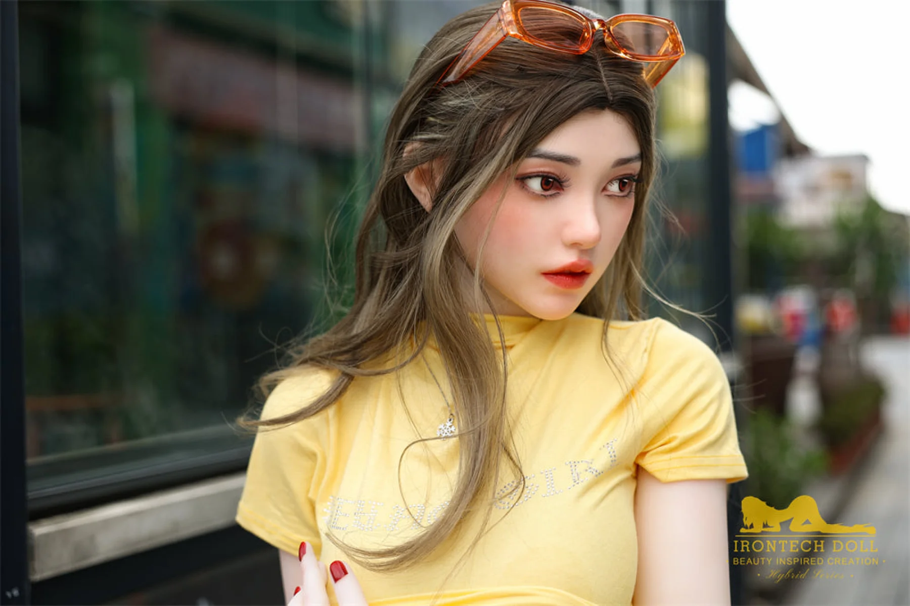 Eileen 159 cm (5 ft 2) F-Cup Silicone Head and TPE Body Hybrid Sex Doll -  Irontech Doll® - Image 14
