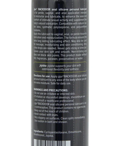 Pjur Back Door Anal Silicone Personal Lubricant - Image 2