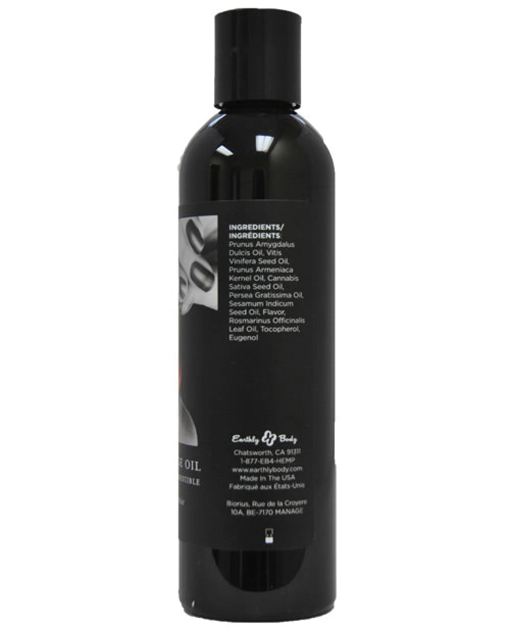 Earthly Body Hemp Edible Massage Oil - Image 2