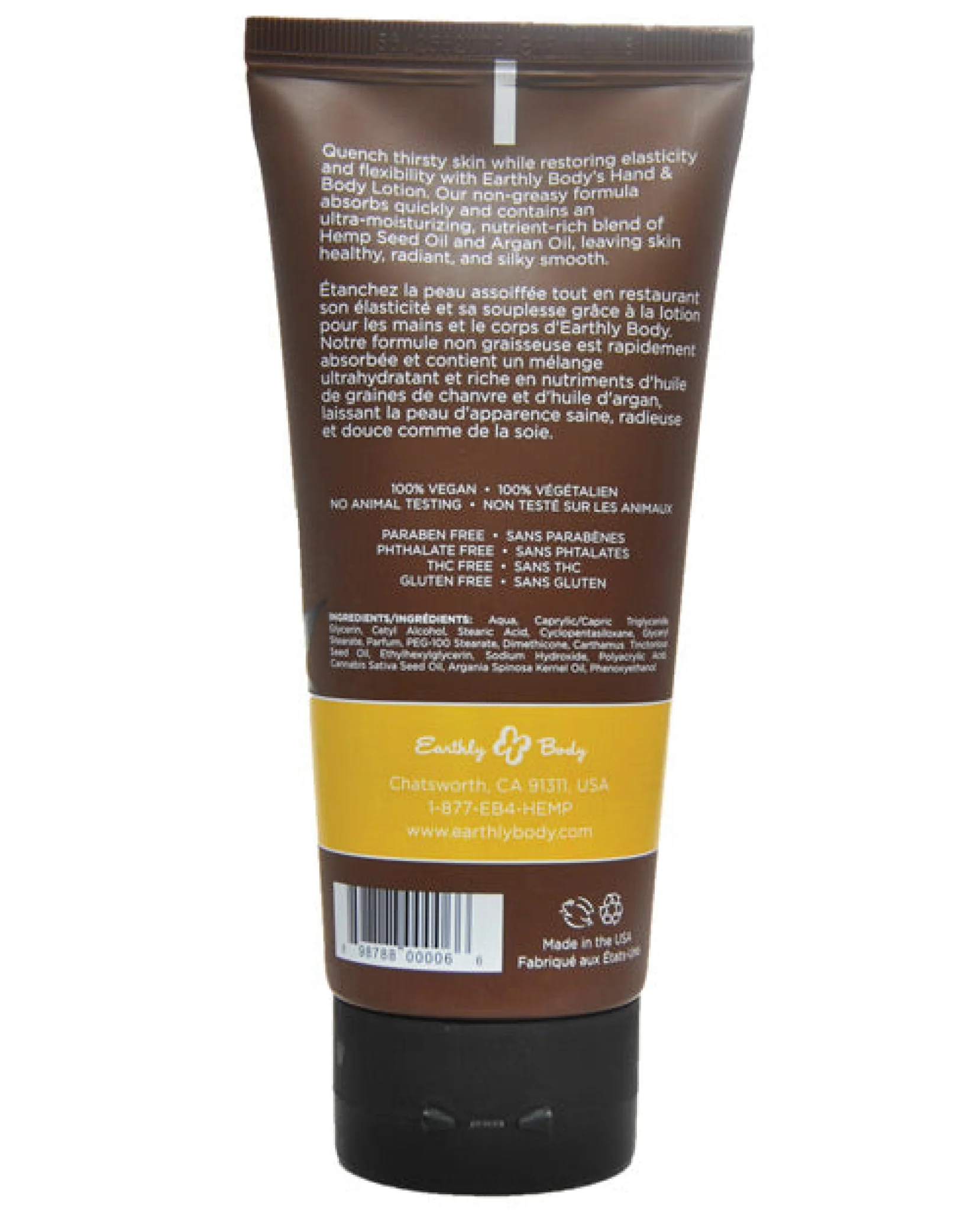Earthly Body Velvet Lotion - 7 Oz Tube - Image 2