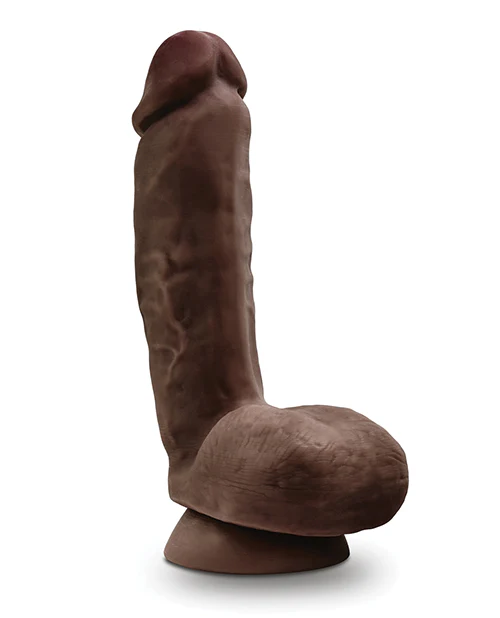 Blush Dr. Skin Glide 8.5" Self Lubricating Dildo W/balls - Image 3