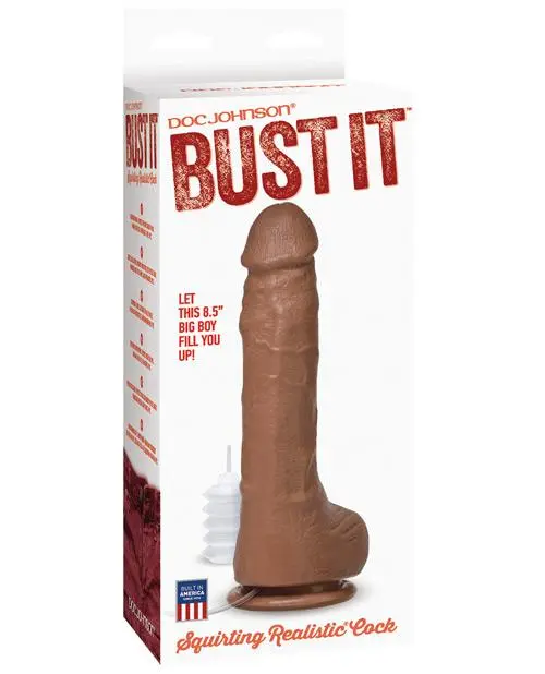 Bust It Squirting Realistic Cock Nut Butter - Image 2
