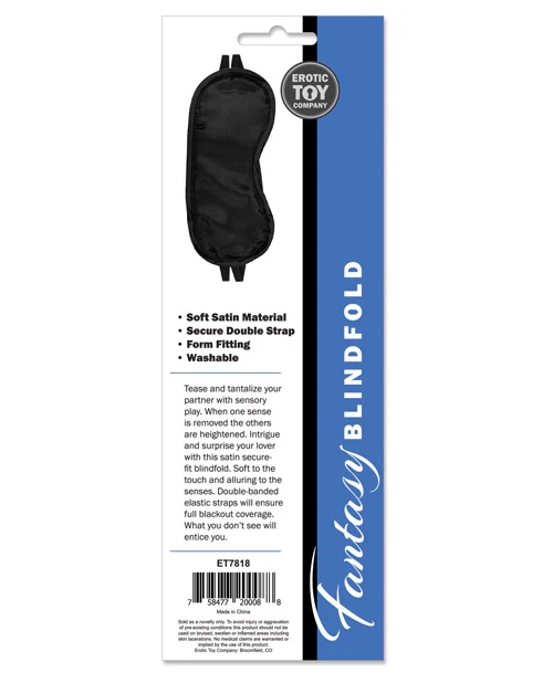 Erotic Toy Company Satin Fantasy Blindfold - Image 3