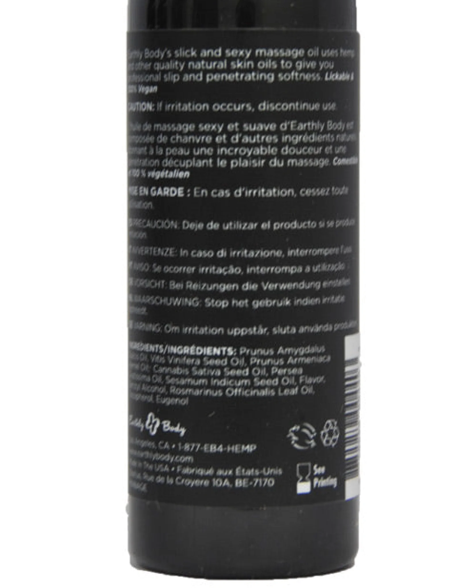 Earthly Body Edible Massage Oil Gift Set - 2 Oz - Image 3