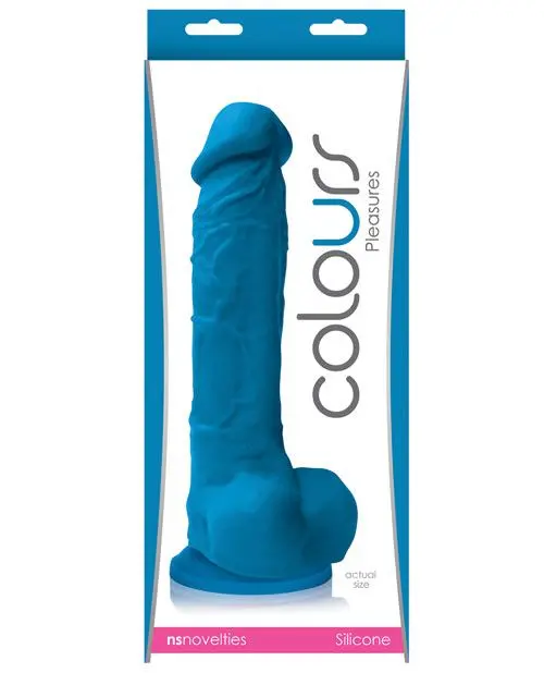 "Colours Pleasures 8"" Dildo W/suction Cup" - Image 3