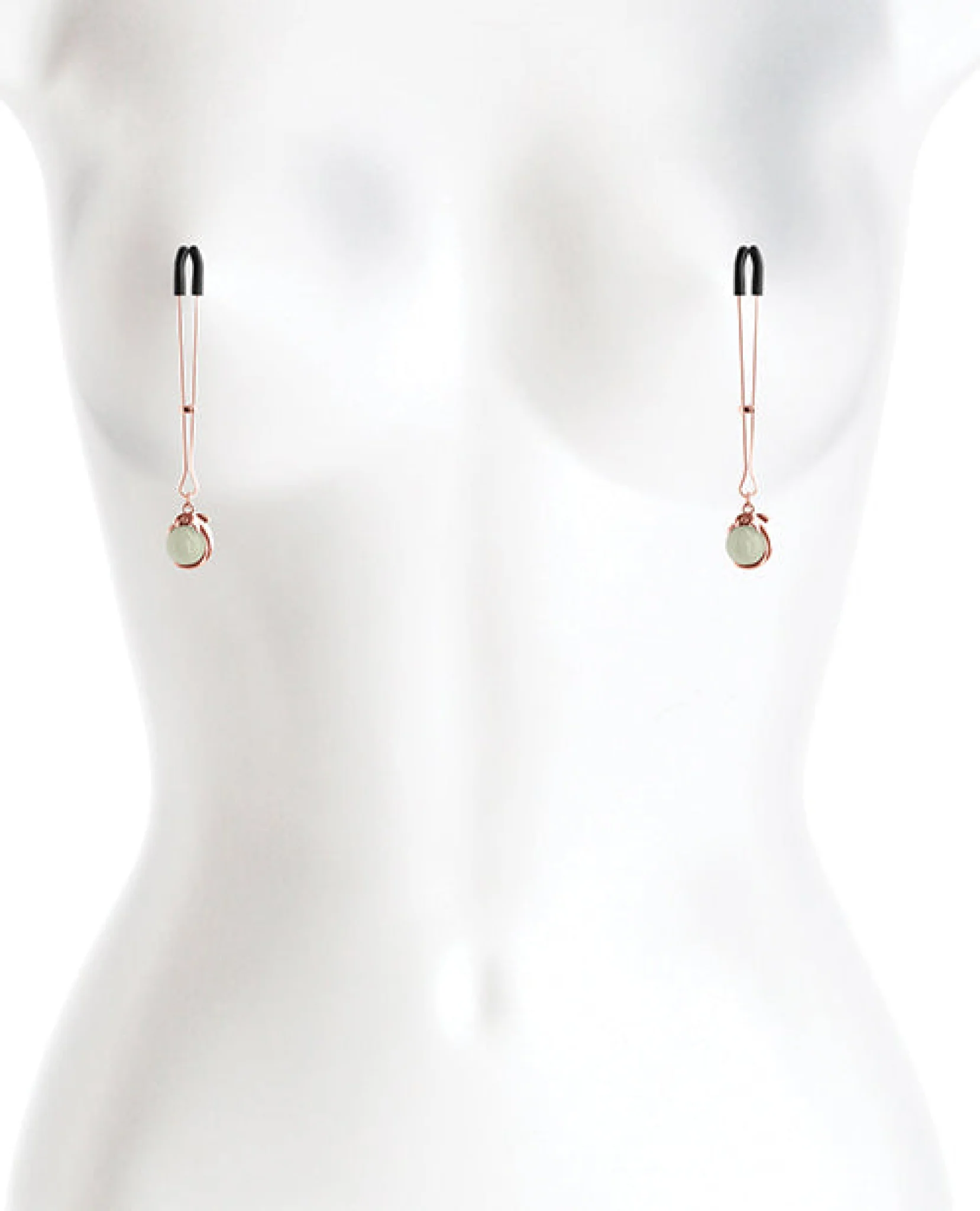 Bound Nipple Clamps - Rose Gold - Image 2