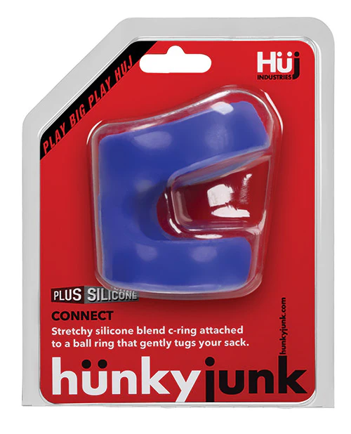 Hunky Junk Connect Cock Ring W/balltugger - Image 5