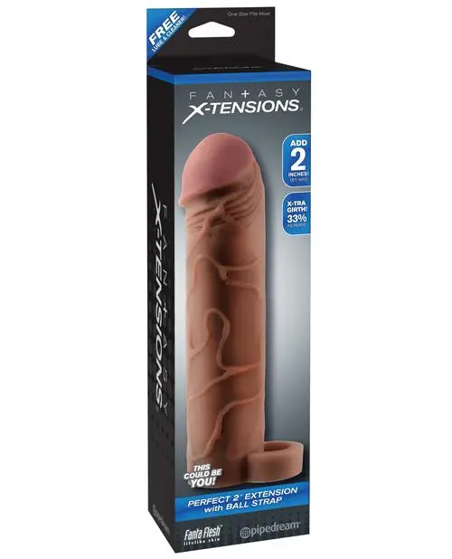 "Fantasy X-tensions Perfect 2"" Extension W/ball Strap" - Image 2