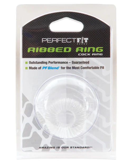 Perfect Fit Ribbed Ring - Image 2