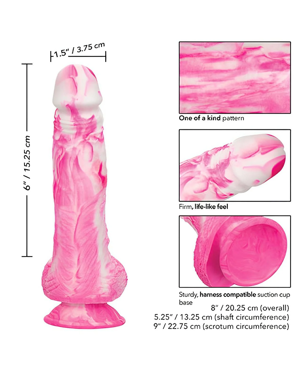 Twisted Love Twisted Silicone Dong - Image 4