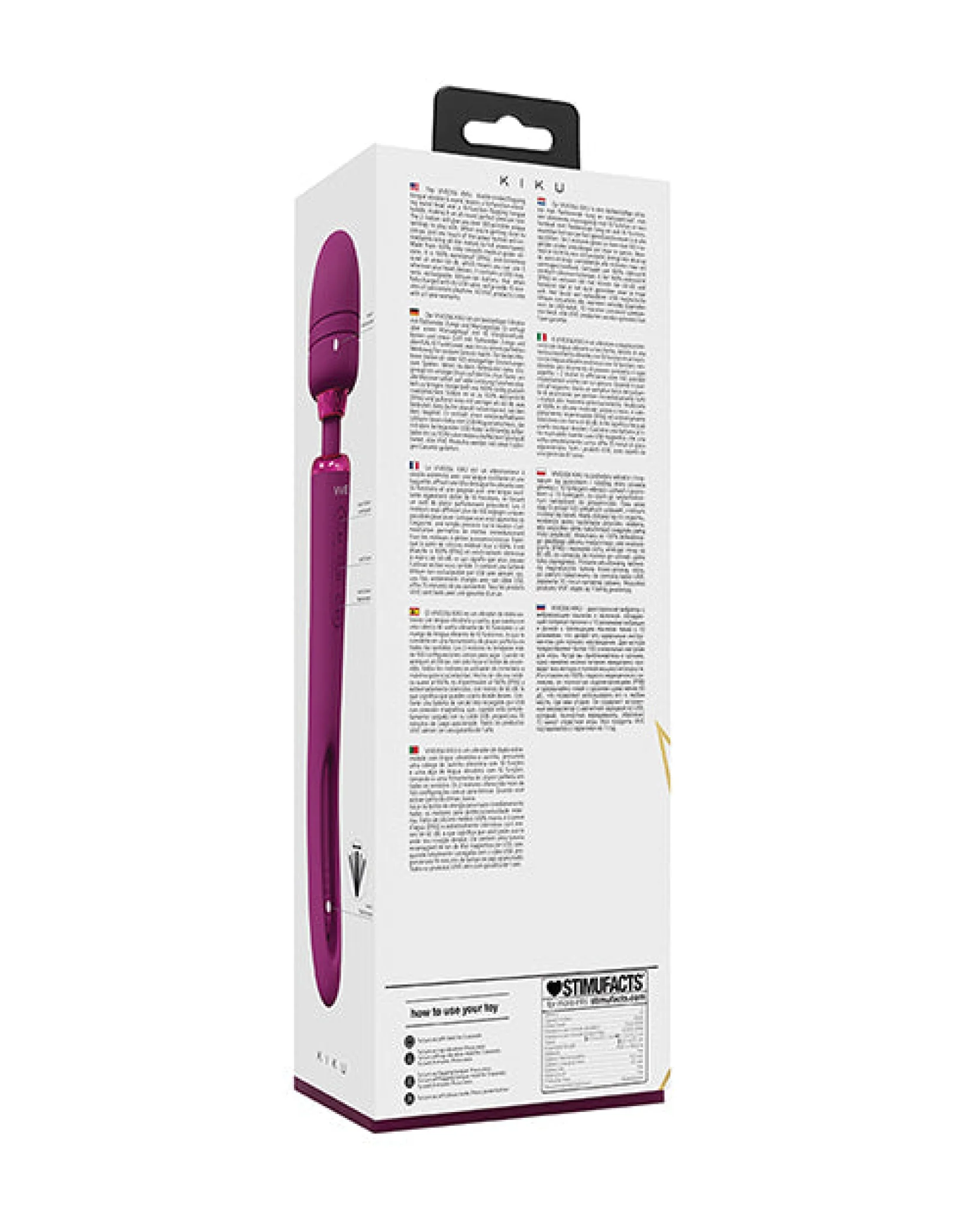 Shots Vive Kiku Double Ended Wand & G-spot Stimulator - Image 3