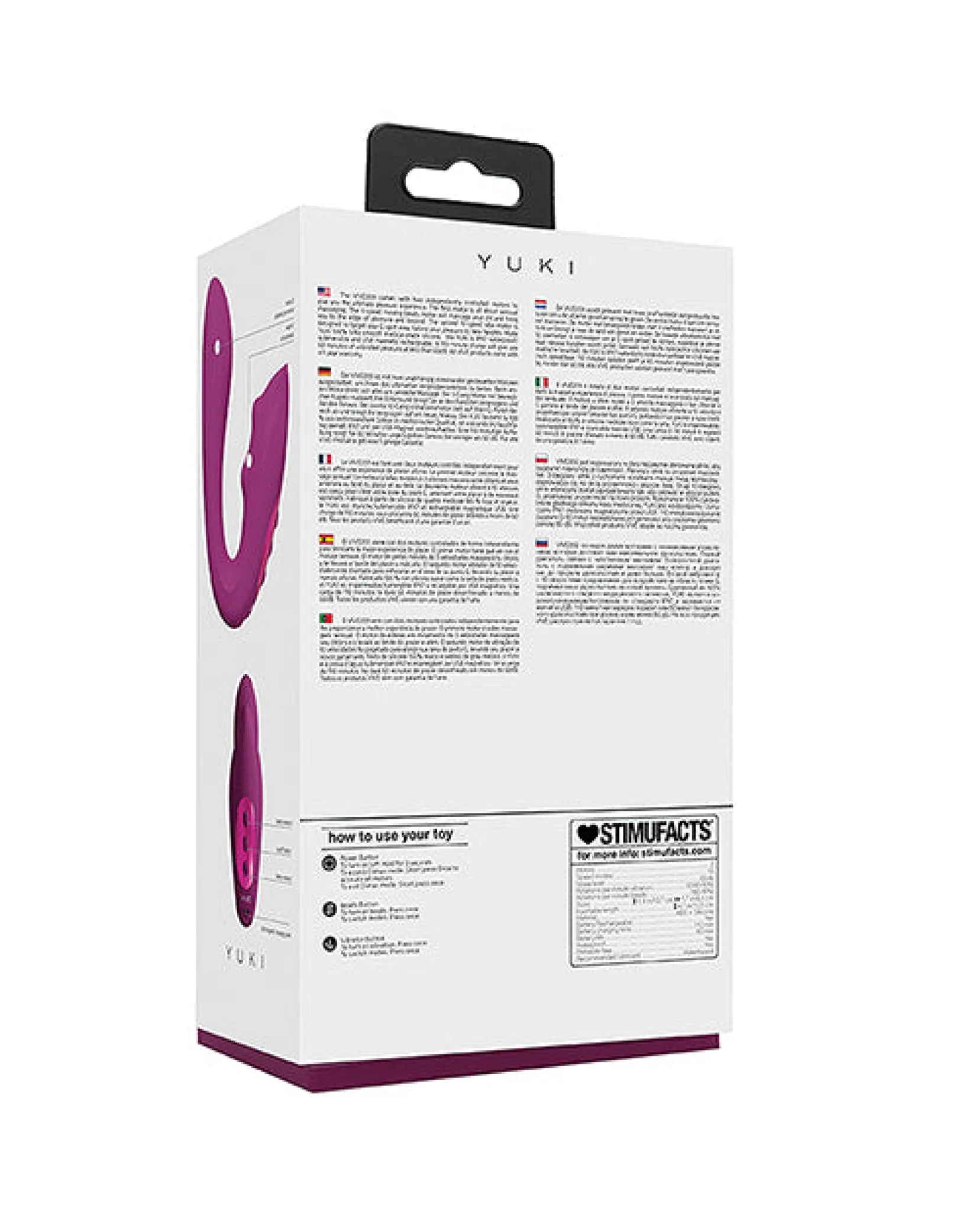 Shots Yuki Dual Action G-spot Vibrator W/massaging Beads - Image 4