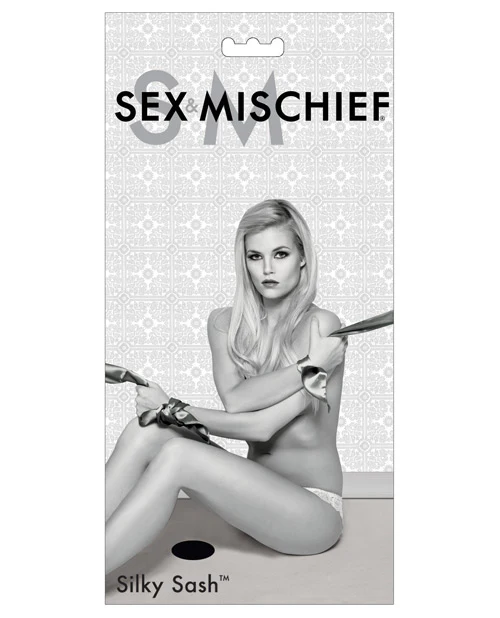 Sex & Mischief Silky Sash Restraints - Image 2