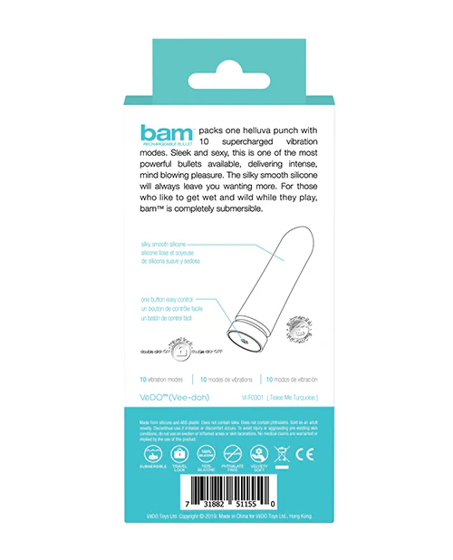 Vedo Bam Rechargeable Bullet - Image 2
