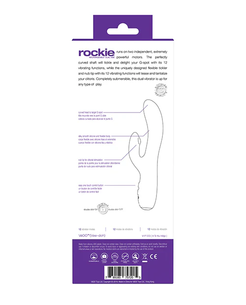 Vedo Rockie Rechargeable Dual Vibe - Image 5