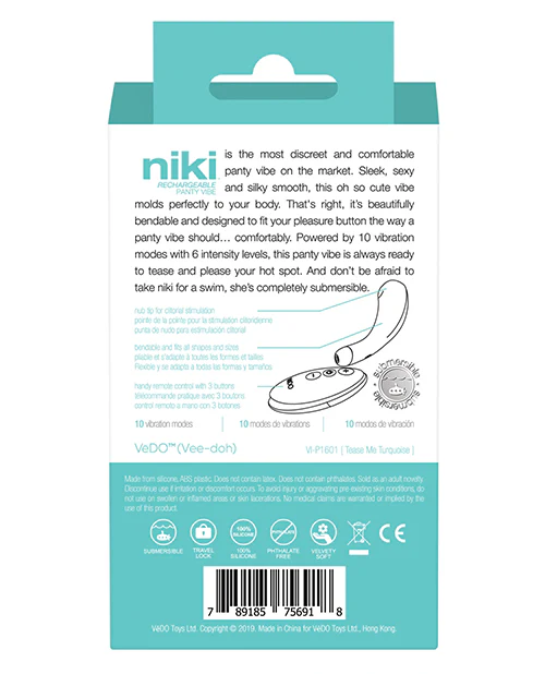 Vedo Niki Rechargeable Panty Vibe - Image 5