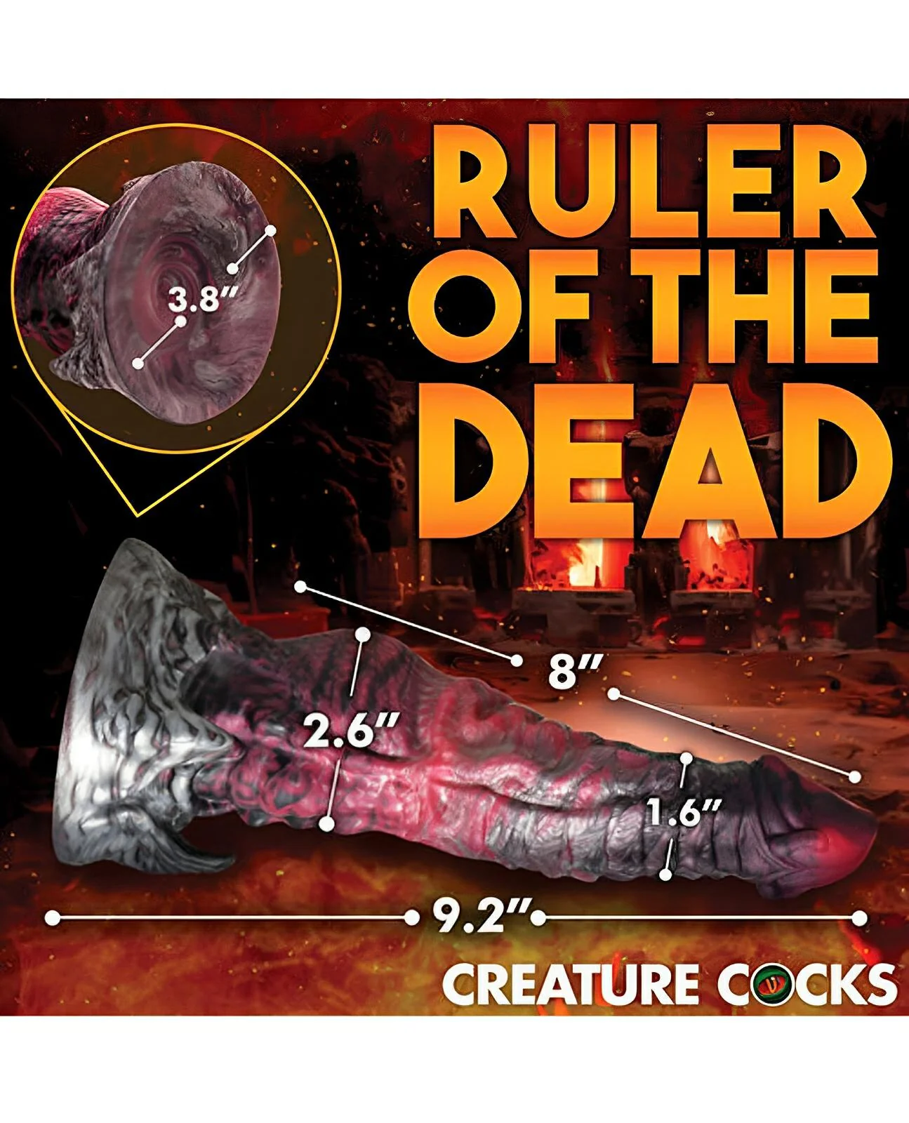 Creature Cocks Hades Silicone Dildo - Image 4