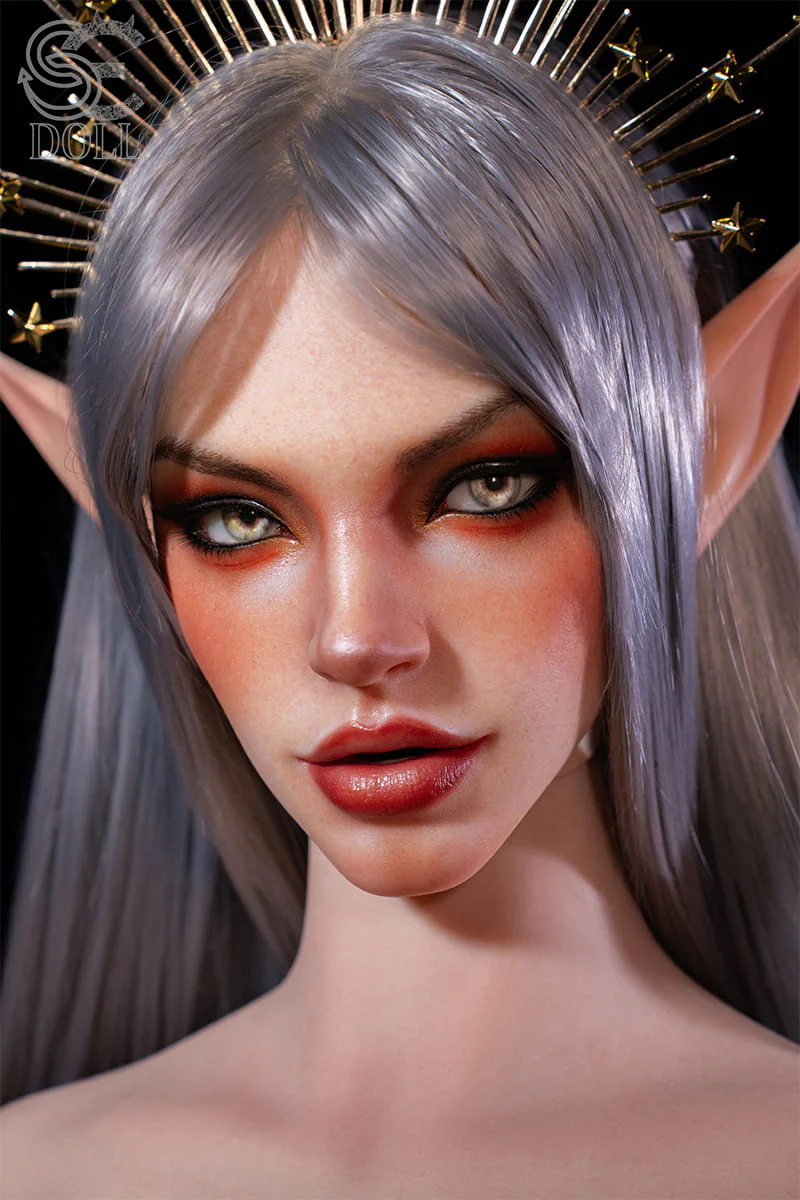 Evadora.A Realistic Full Silicone Pro - Real Skin Texture - ROS Head - SEDOLL® - Image 32