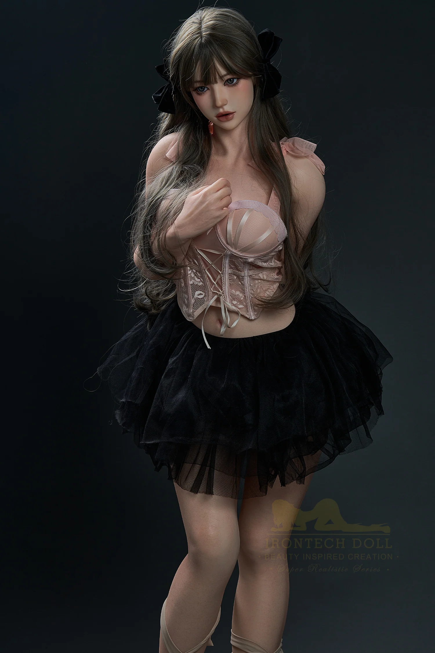 Evie ROS head 159T(5ft21) D-Cup real skin Realistic Silicone Love Doll - Irontech Doll® - Image 10
