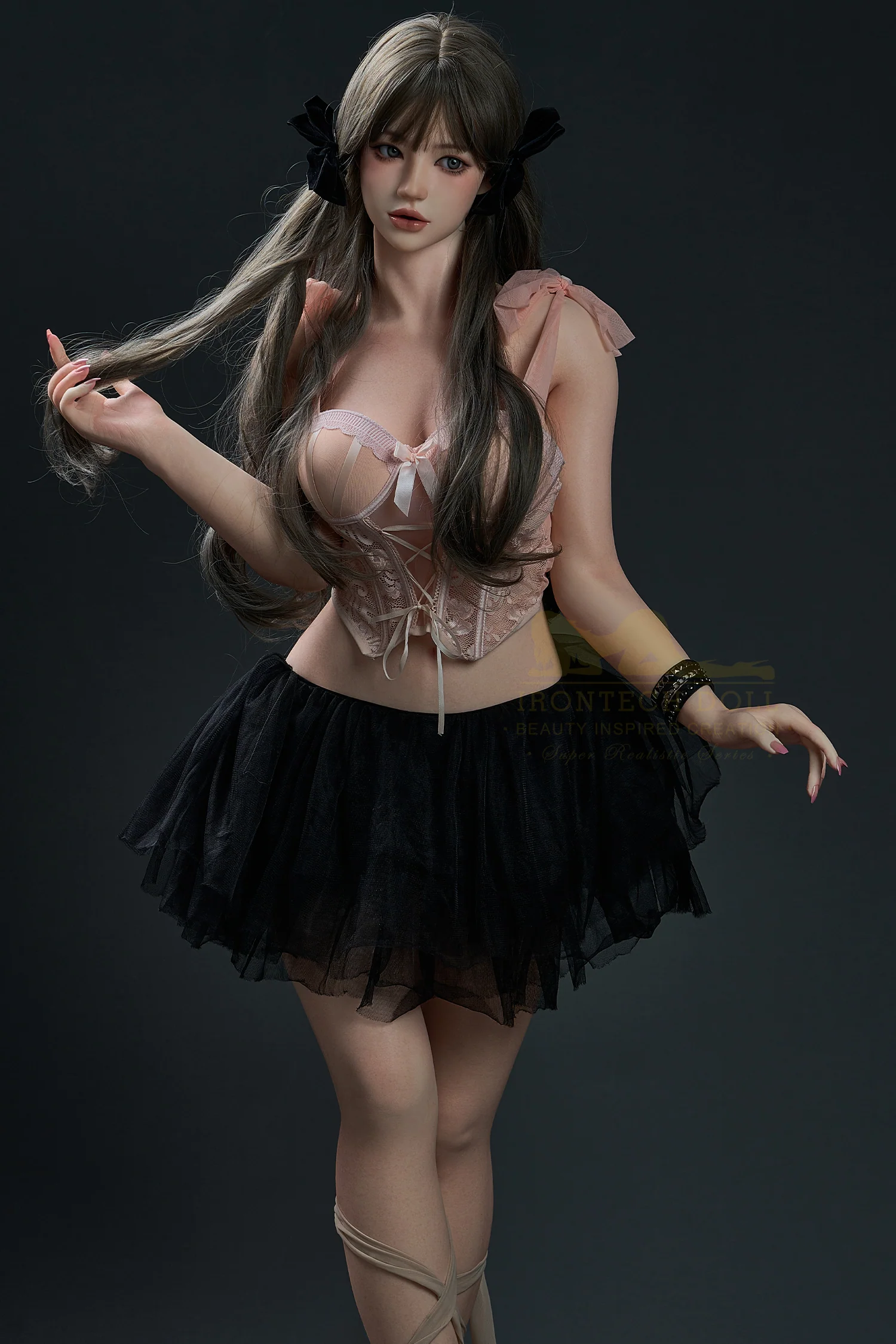 Evie ROS head 159T(5ft21) D-Cup real skin Realistic Silicone Love Doll - Irontech Doll® - Image 5