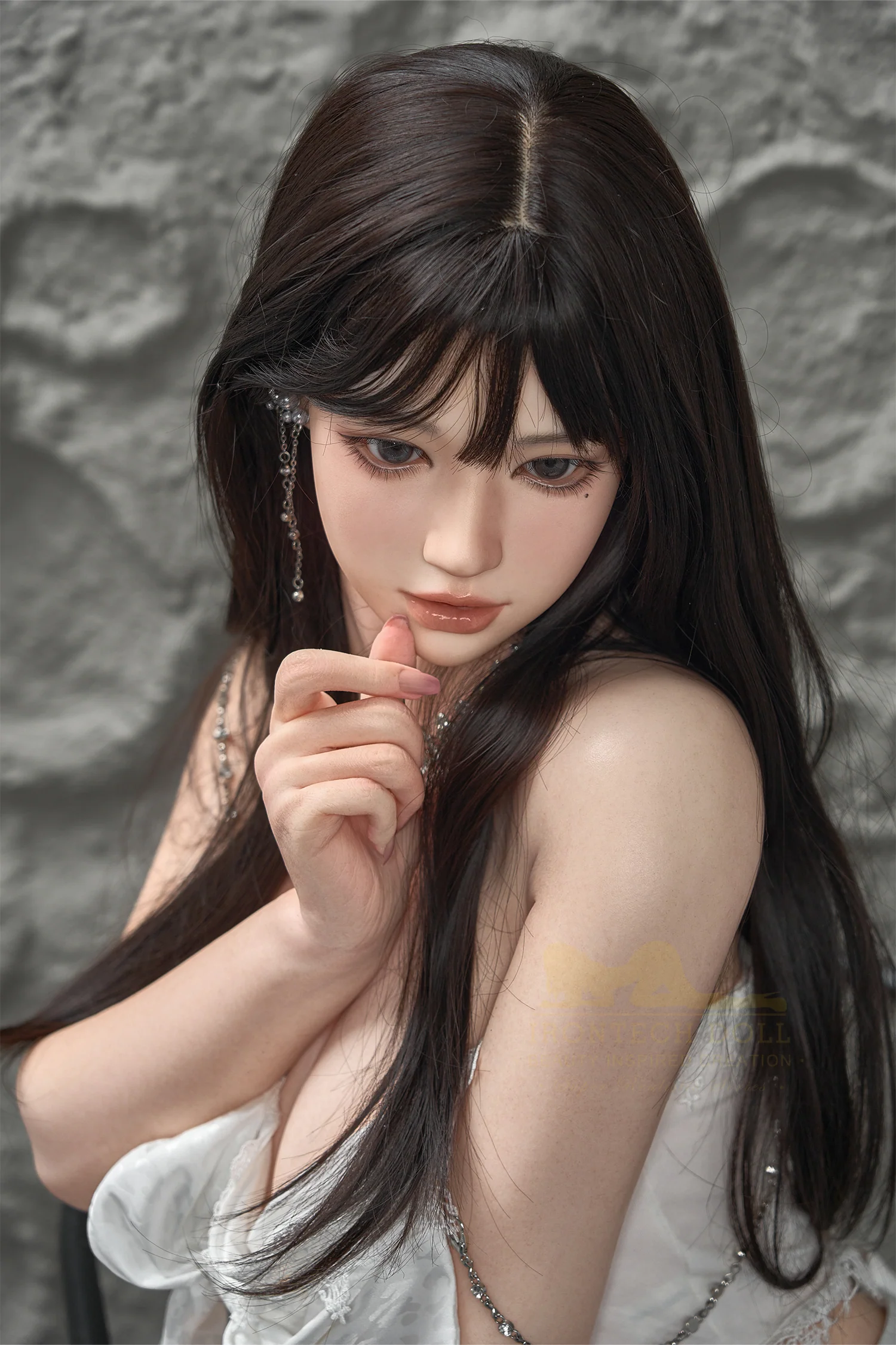 Evie ROS head 159cmT(5ft21) D-Cup real skin  Silicone Sex Doll - Super Realistic Silicone Series - Irontech Doll® - Image 11