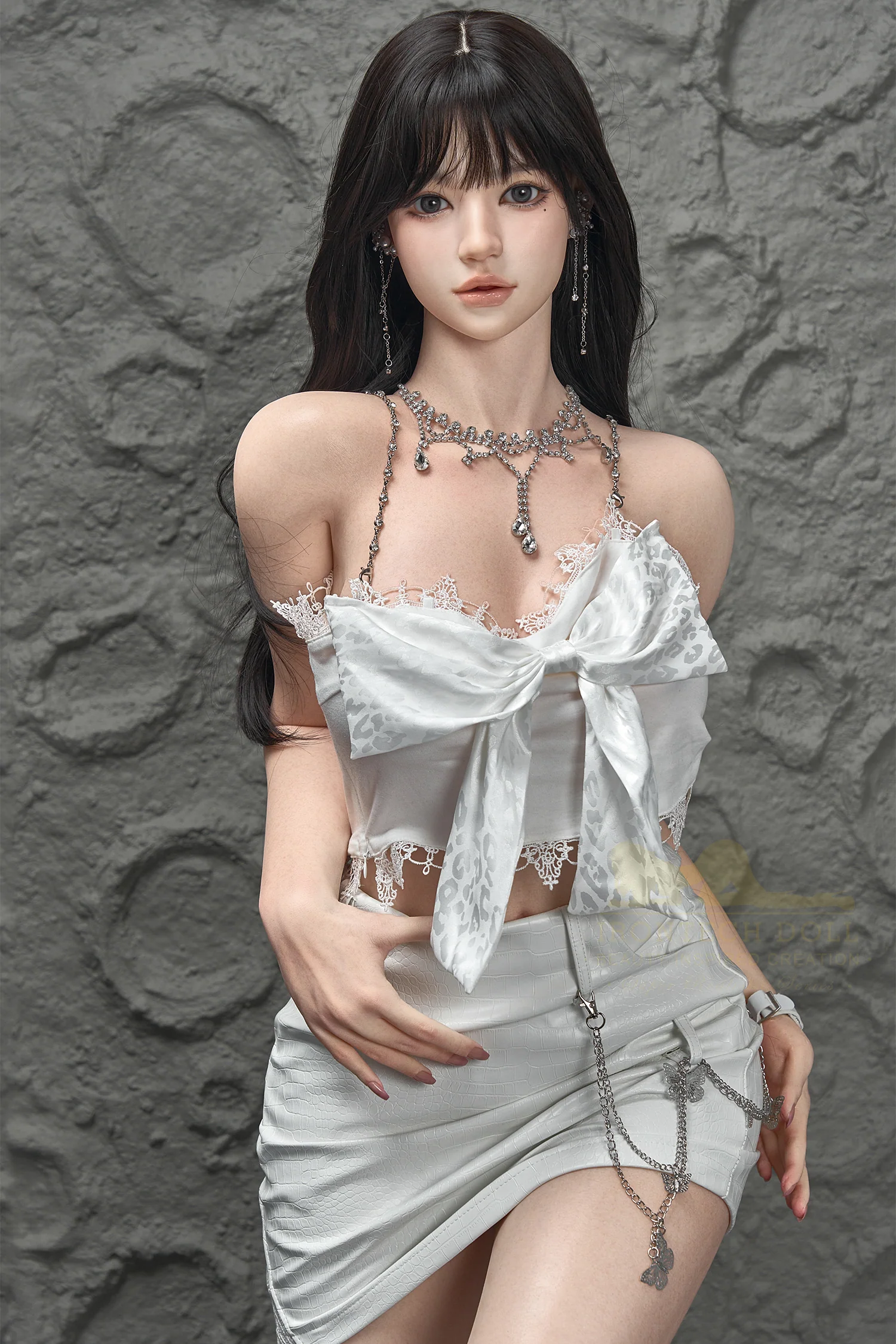 Evie ROS head 159cmT(5ft21) D-Cup real skin  Silicone Sex Doll - Super Realistic Silicone Series - Irontech Doll® - Image 2
