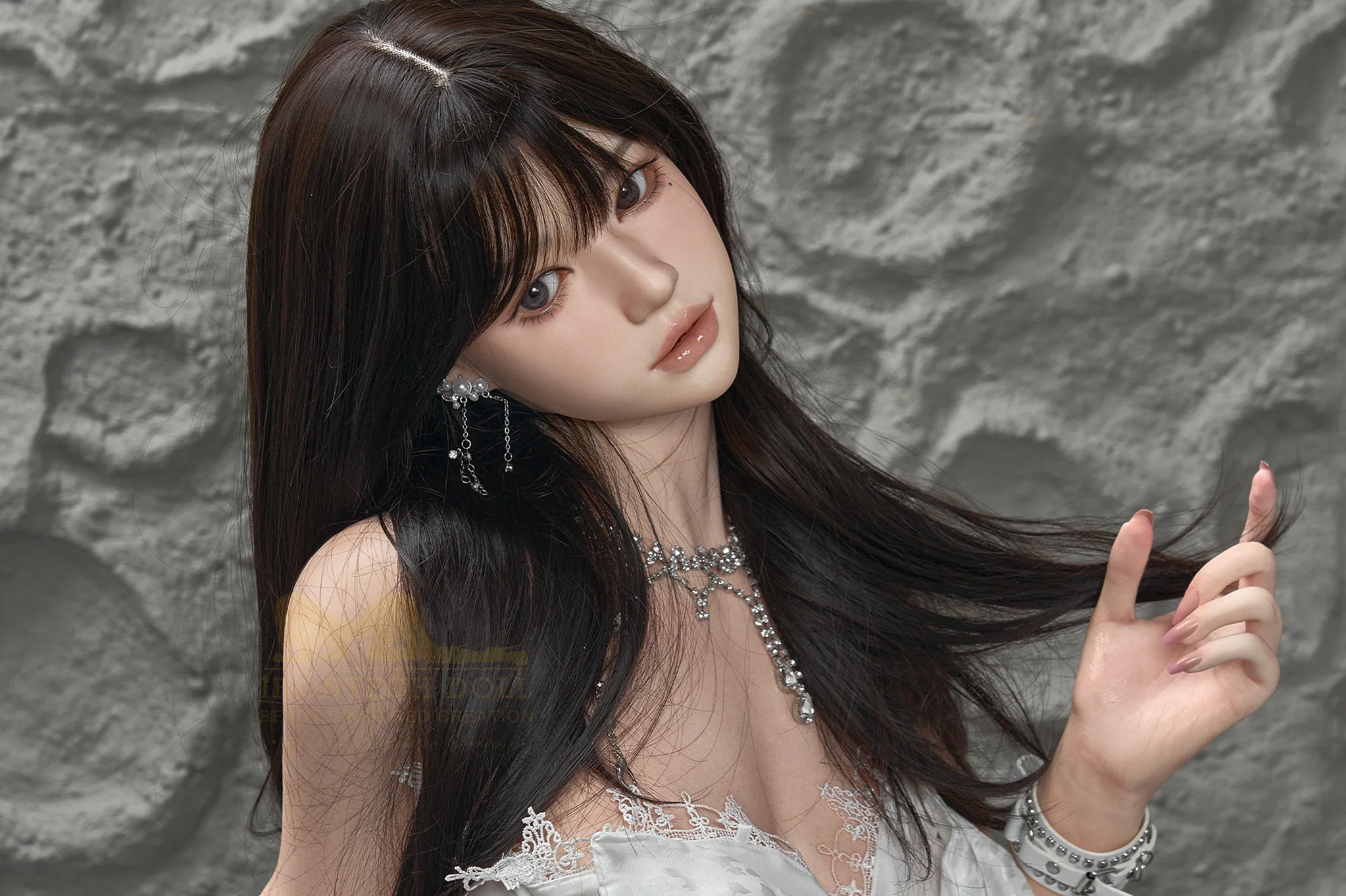 Evie ROS head 159cmT(5ft21) D-Cup real skin  Silicone Sex Doll - Super Realistic Silicone Series - Irontech Doll® - Image 9