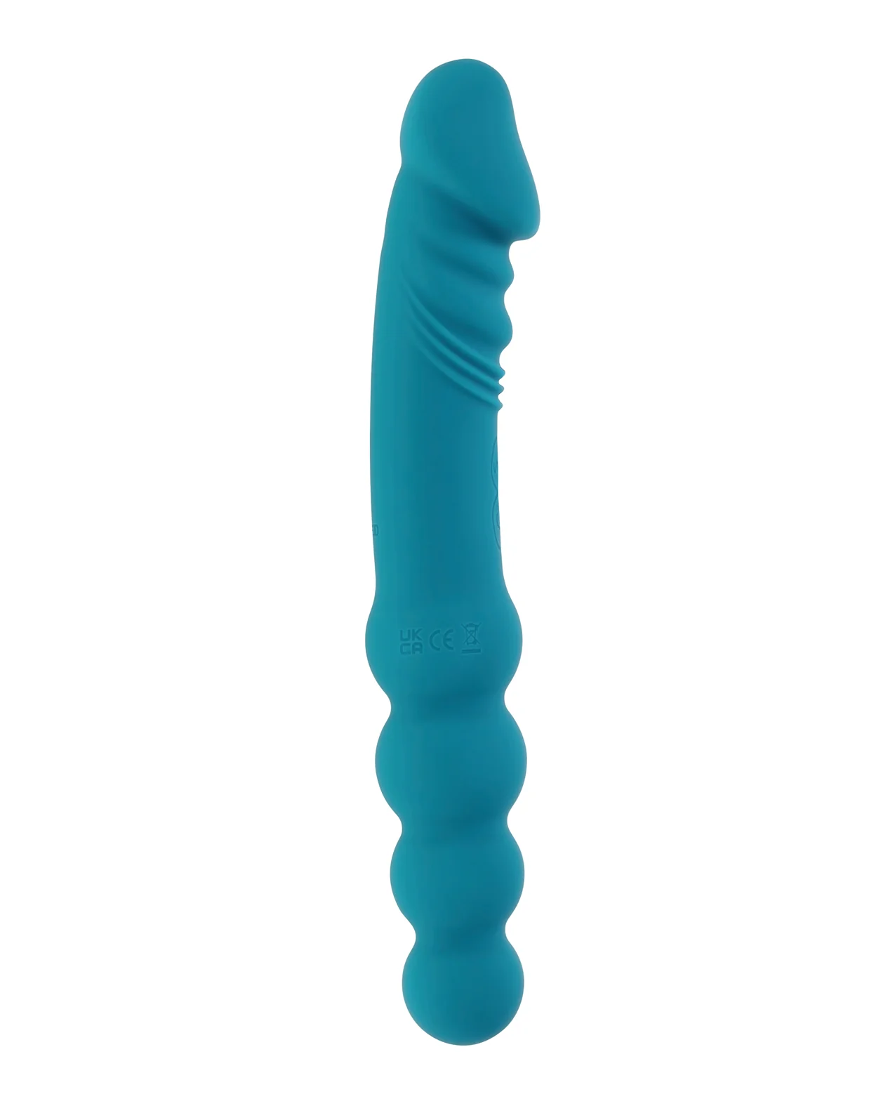 Evolved Flip Flop Dual-Sided Vibrator - Teal - Image 2