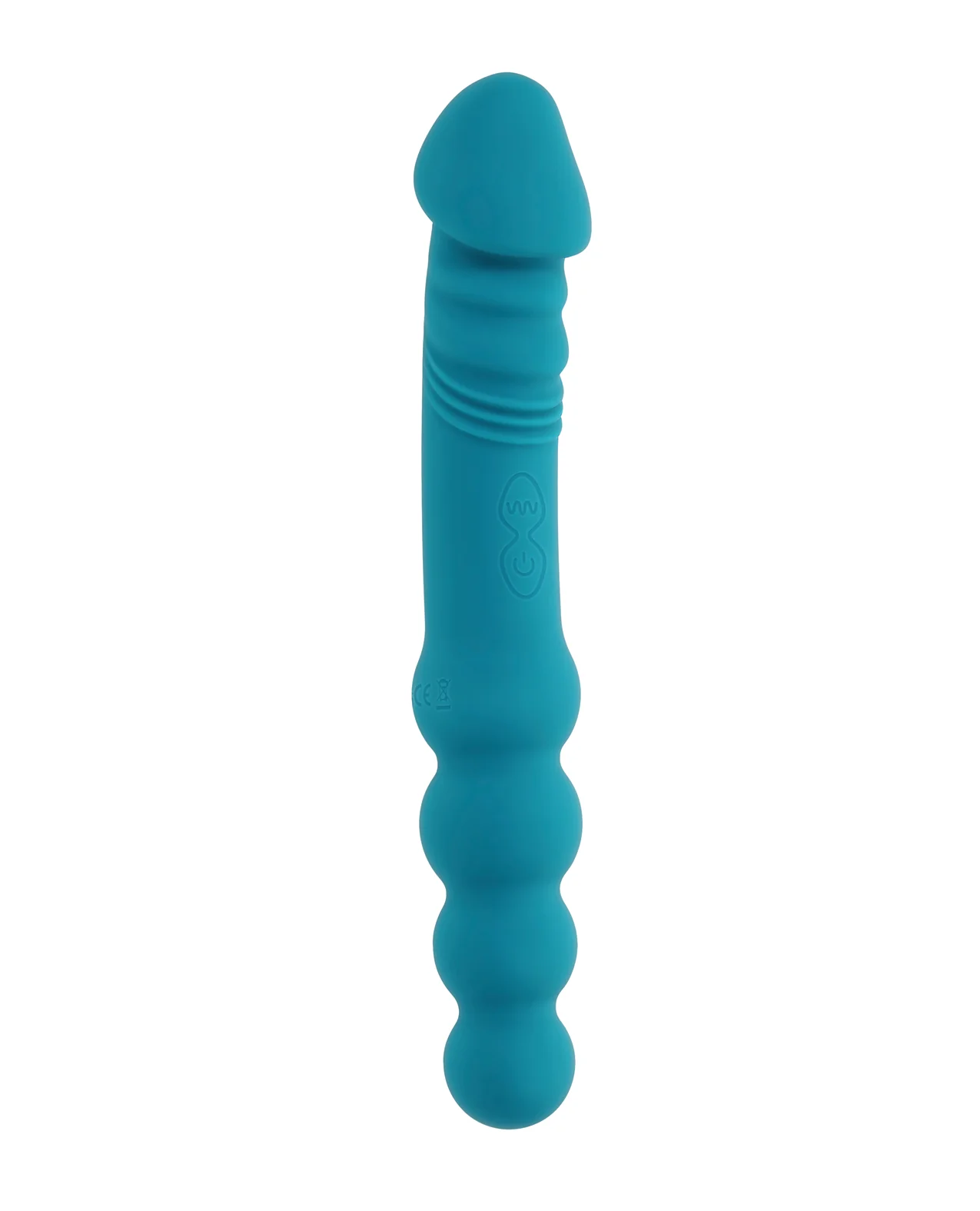 Evolved Flip Flop Dual-Sided Vibrator - Teal - Image 5