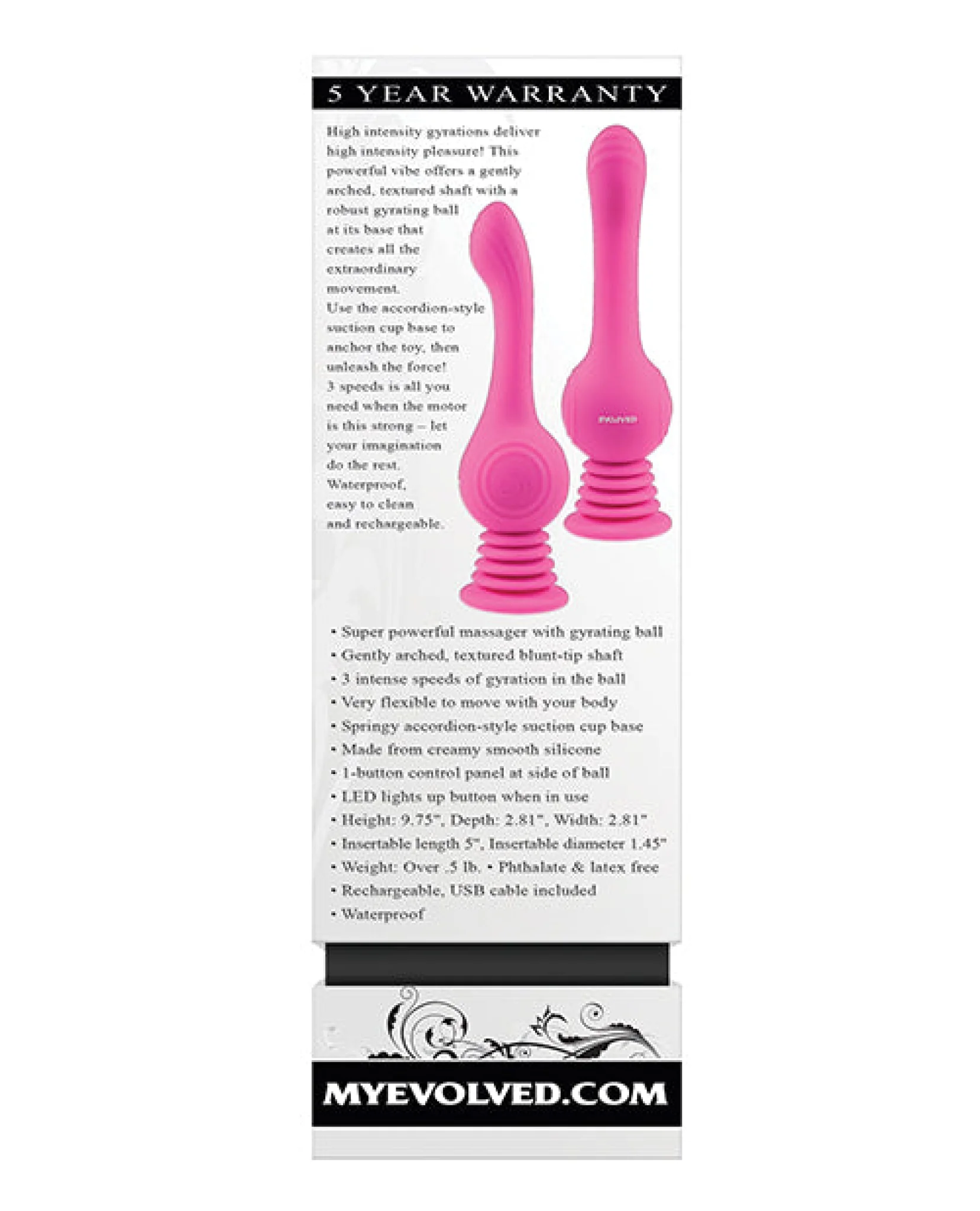Evolved Gyro Vibe - Pink - Image 4