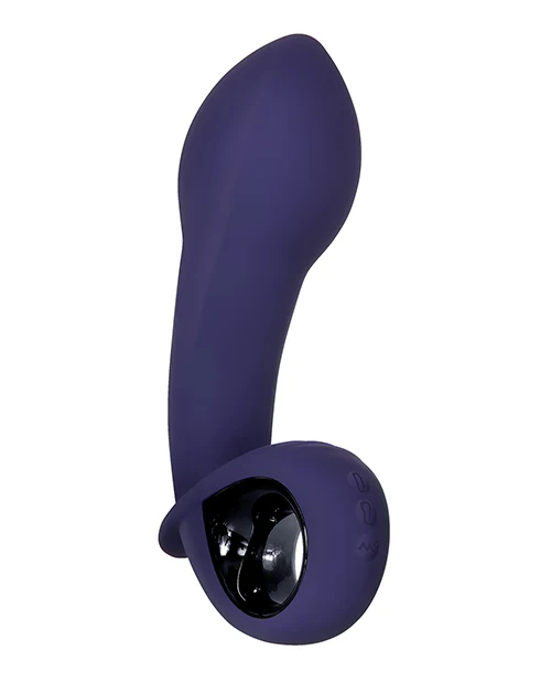 Evolved Inflatable G Rechargeable Vibrator - Purple - Image 5