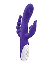 Evolved Lick Me Triple Stim Vibe - Purple - Image 4