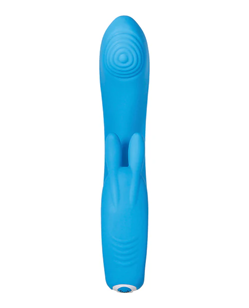 Evolved Sea Breeze Bunny Rechargeable Dual Stim - Blue - Image 3