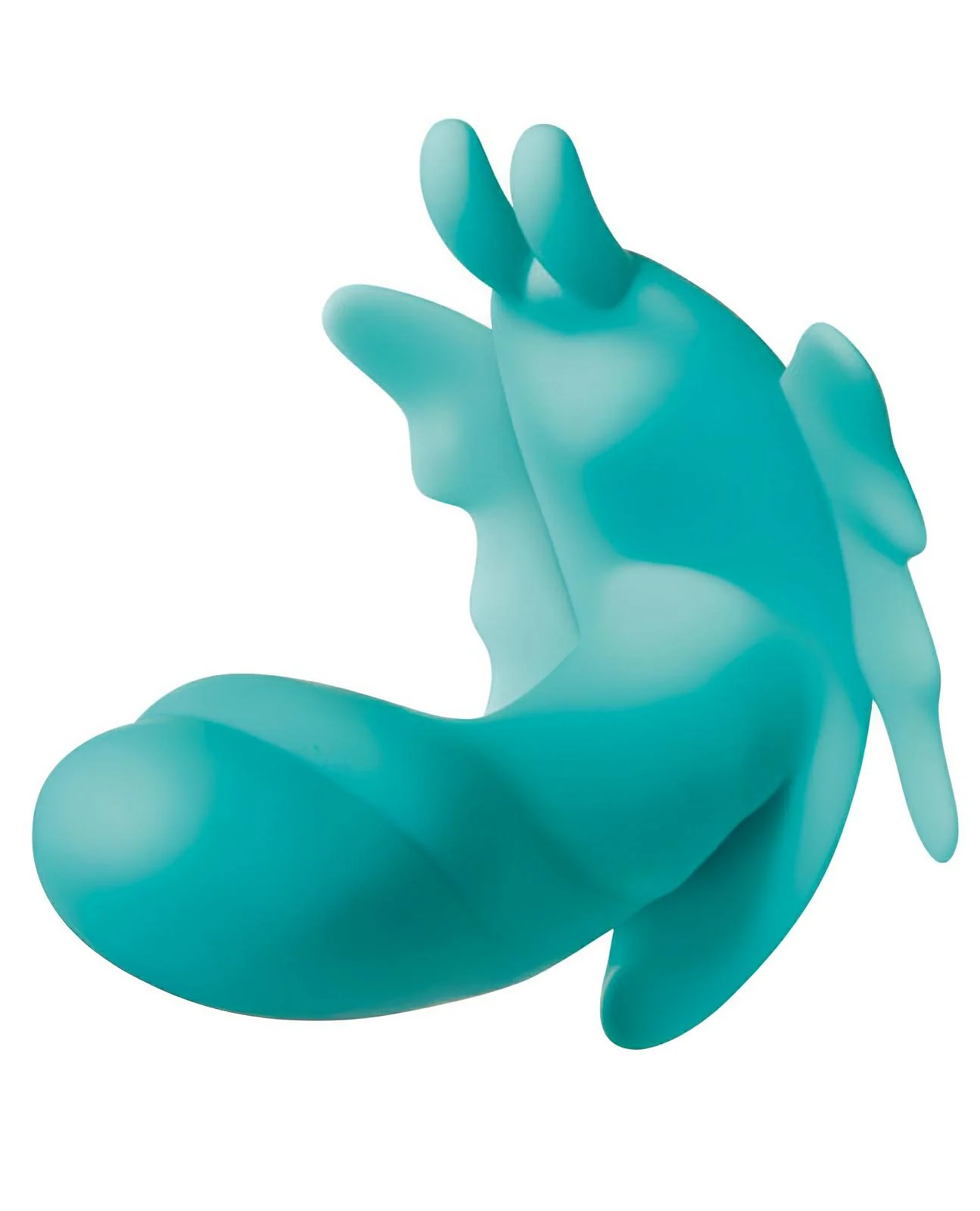 Evolved The Butterfly Effect Rechargeable Dual Stim - Teal - Image 3