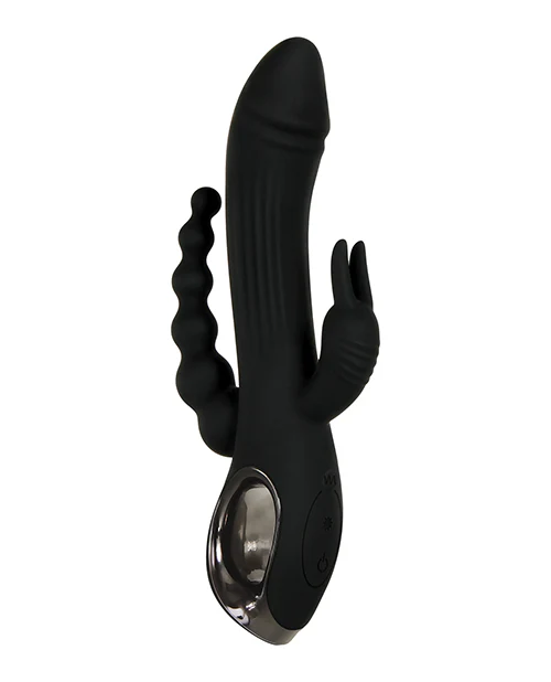 Evolved Trifecta Triple Stim Rechargeable - Black - Image 2