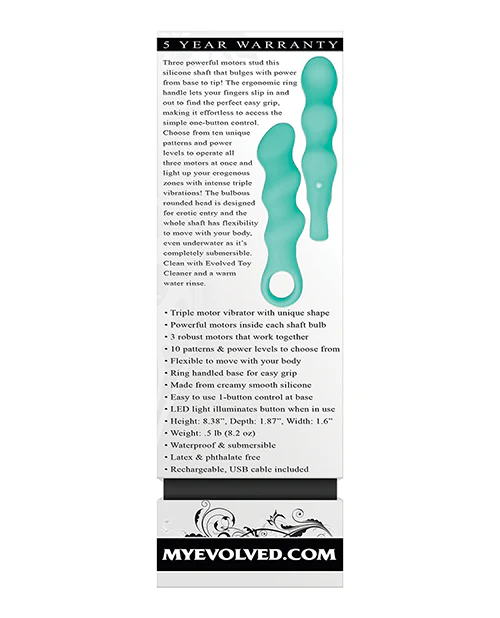 Evolved Triple Teaser - Teal - Image 5