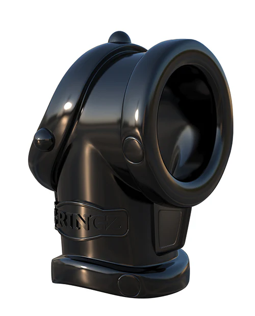 Fantasy C-Ringz Cock Pipe w/Ball Stretcher - Black - Image 3